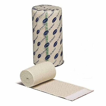 Eze-Band Lf Elastic Bandage 6 In. X 5 Yard Double Hook and Loop Closure Tan NonSterile 10PK 59160000